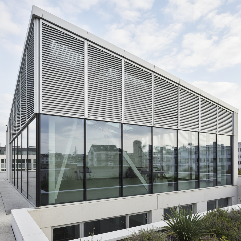 Rooftop Skylight Rolling Shutter